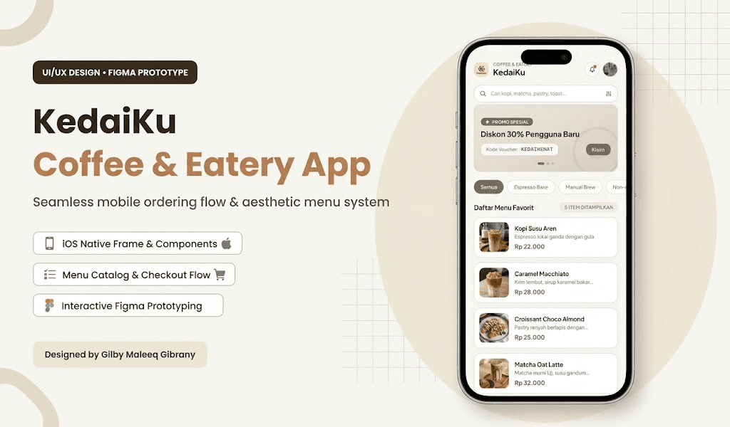KedaiKu Coffee & Eatery App